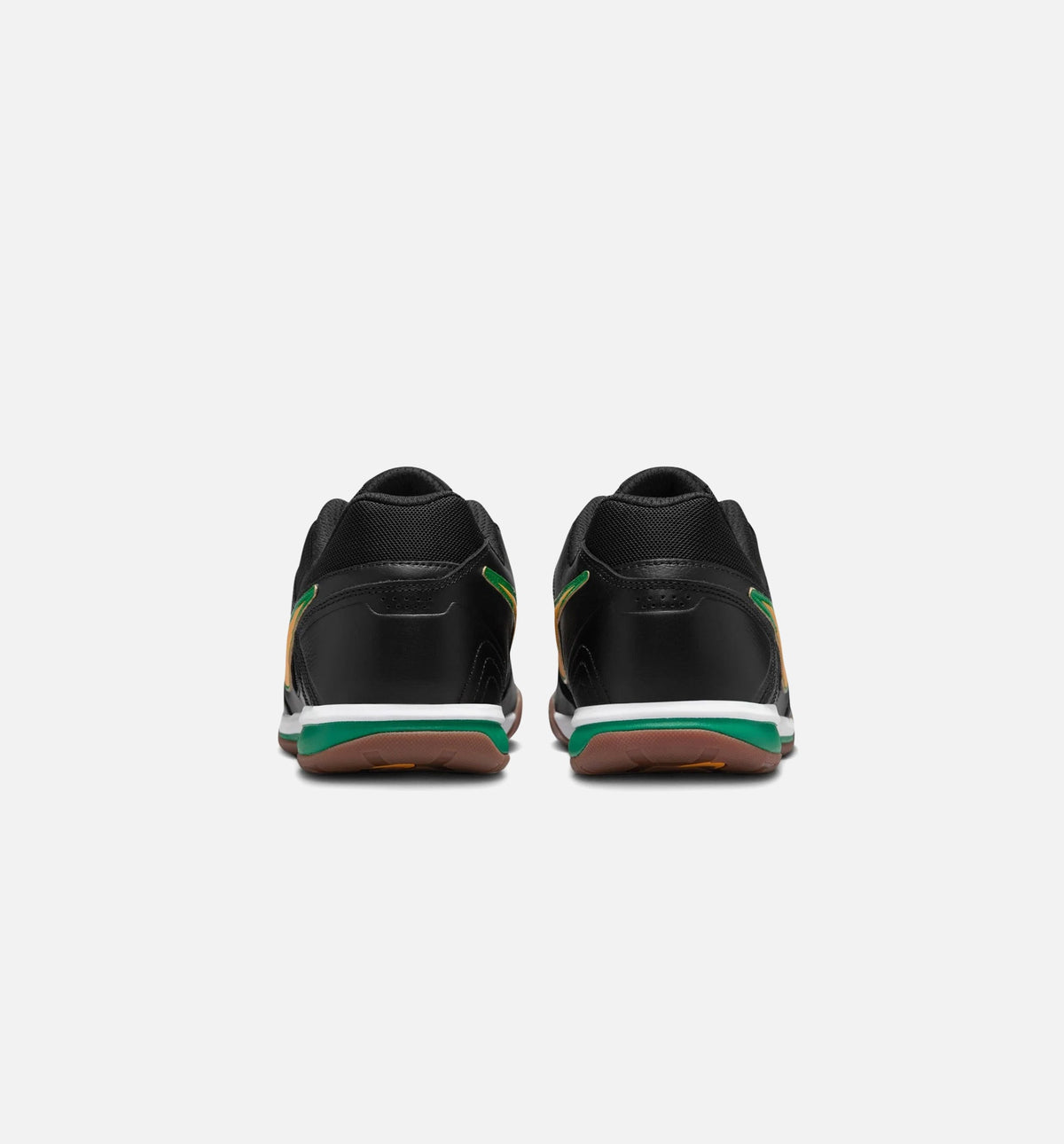 Nike Gato Brasil – Men's Lifestyle Shoe | Black/White/Gum Dark Brown/Varsity Maize