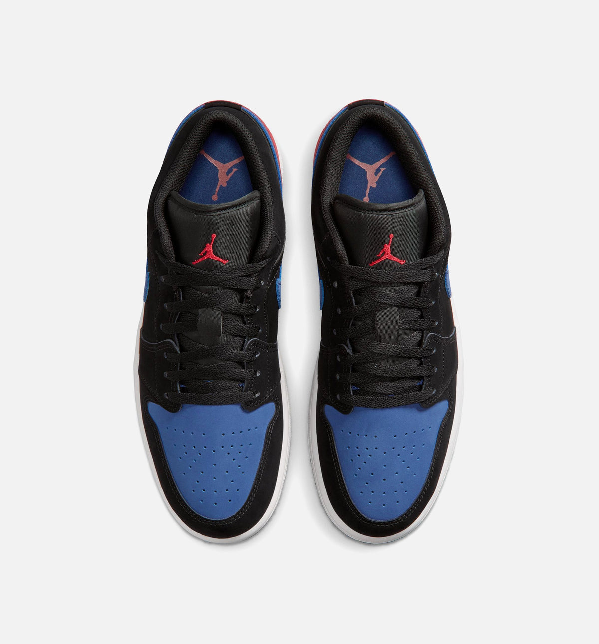 Air Jordan 1 Low – Men's Lifestyle Shoe | Black/Summit White/True Blue/Varsity Red