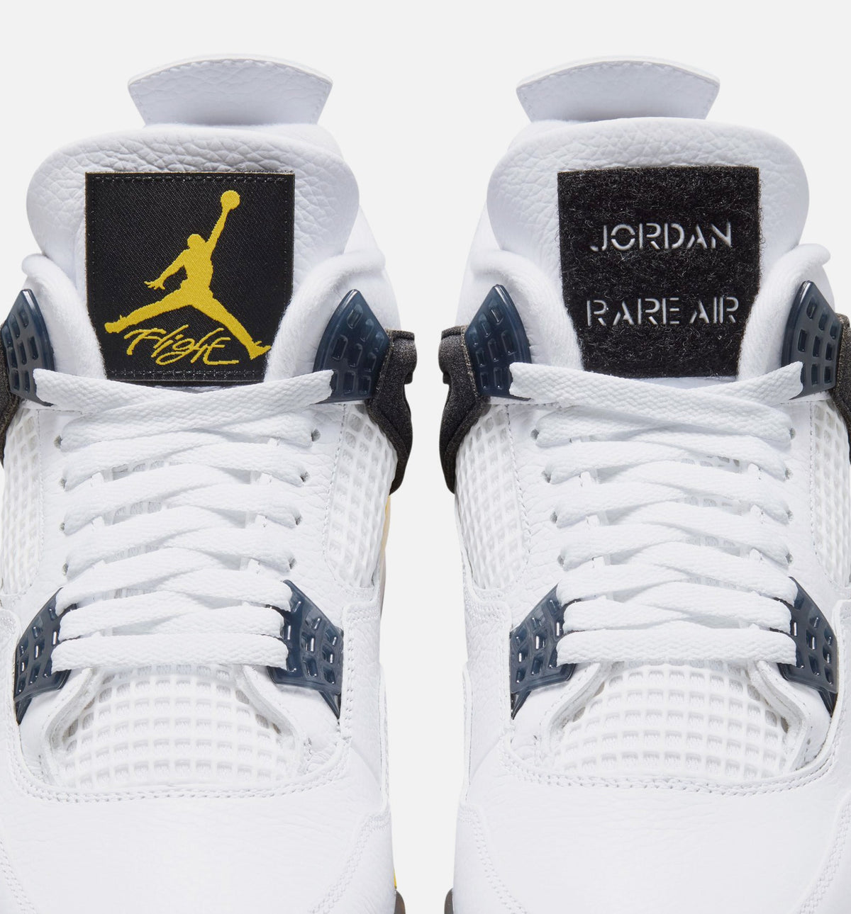 Air Jordan 4 Retro Rare Air Tour Yellow – Men's Lifestyle Shoe | White/Dark Blue Grey/Black/Tour Yellow