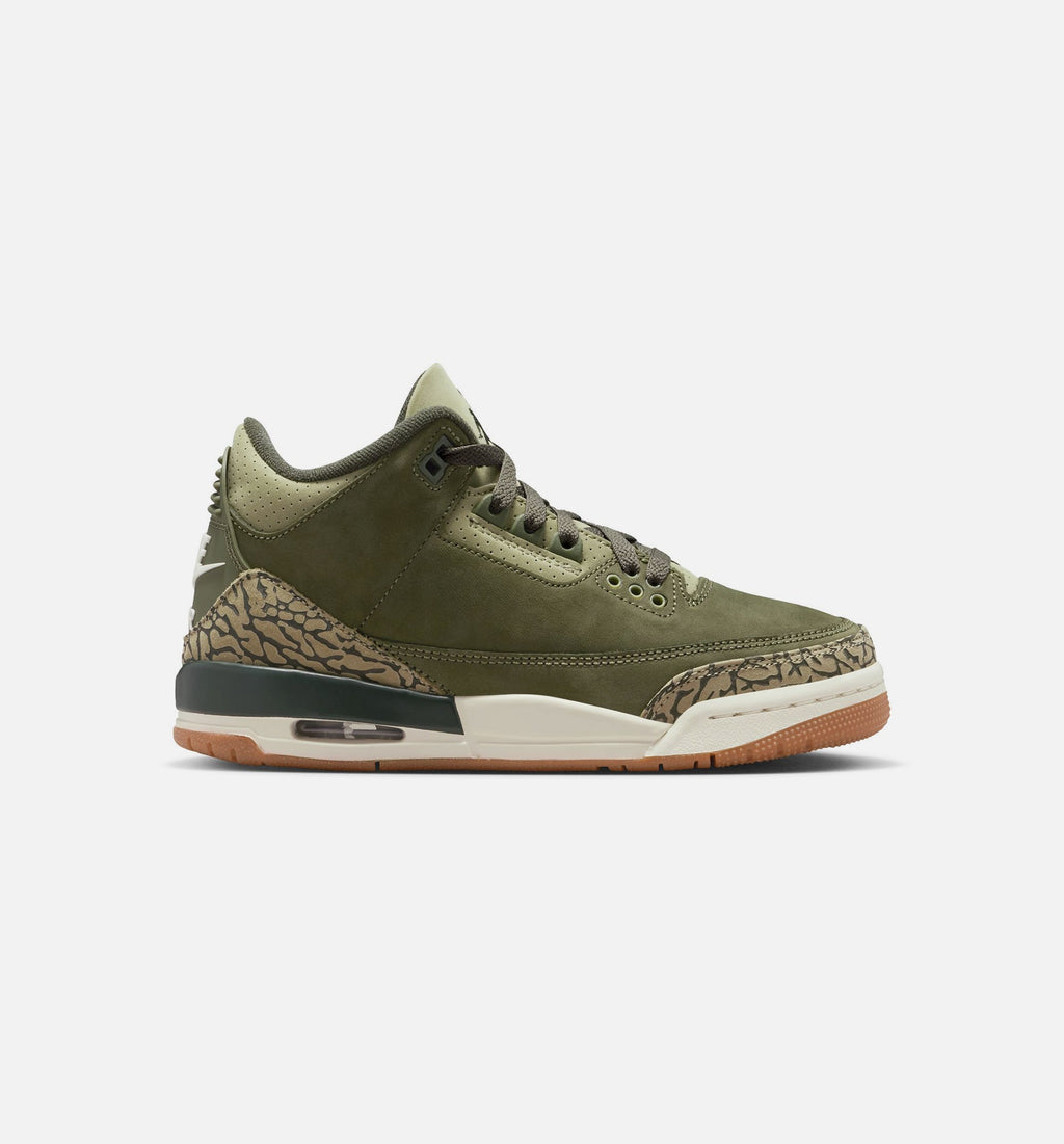 Air Jordan 3 Retro Medium Olive Grade School – Medium Olive/Sequoia/Neutral Olive/Sail