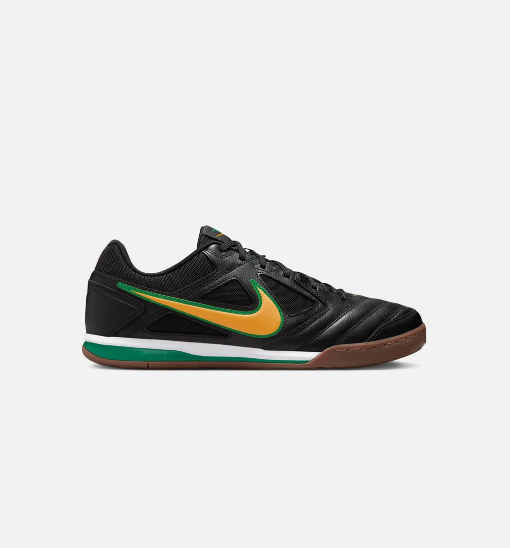 Nike Gato Brasil – Men's Lifestyle Shoe | Black/White/Gum Dark Brown/Varsity Maize