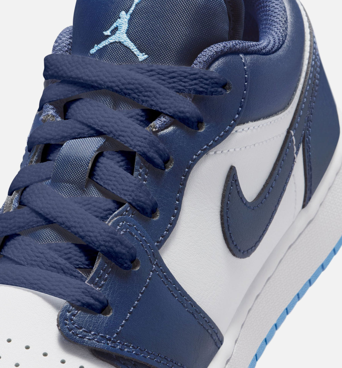 Air Jordan 1 Low Grade School – Midnight Navy/University Blue/White