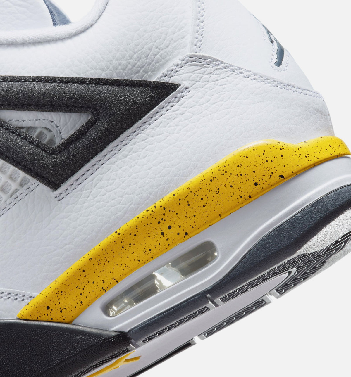 Air Jordan 4 Retro Rare Air Tour Yellow – Men's Lifestyle Shoe | White/Dark Blue Grey/Black/Tour Yellow