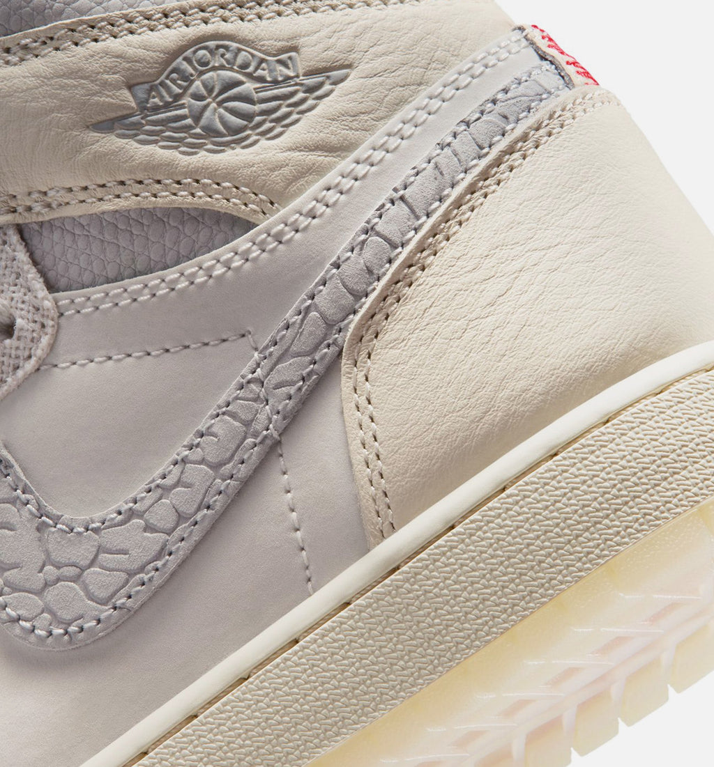Air Jordan 1 Retro High OG Sail Grade School – Sail/University Red/Pale Ivory/Coconut Milk/Phantom