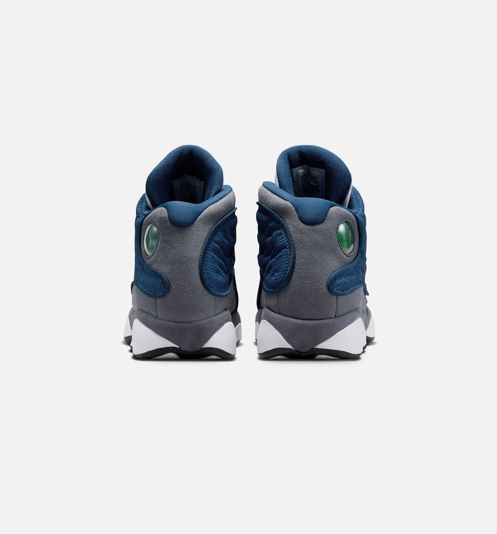 Air Jordan 13 Retro Navy and Flint Grey Grade School – Navy/University Blue/Flint Grey/White