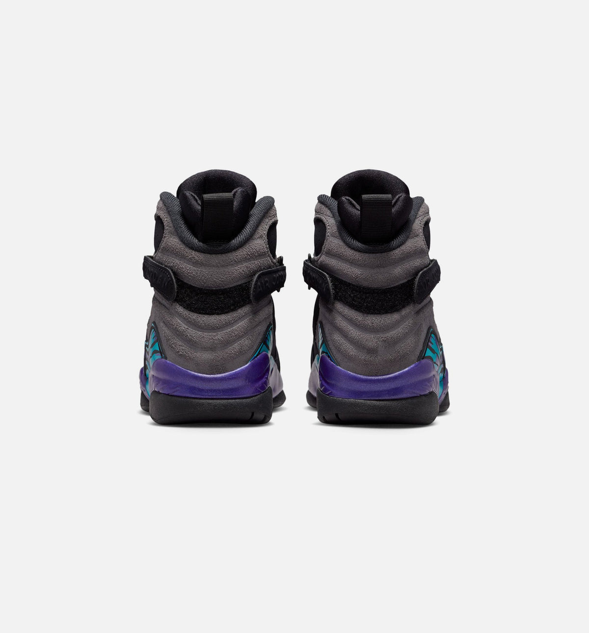 Air Jordan 8 Retro Aqua Grade School – Black/Multi Color/Bright Concord