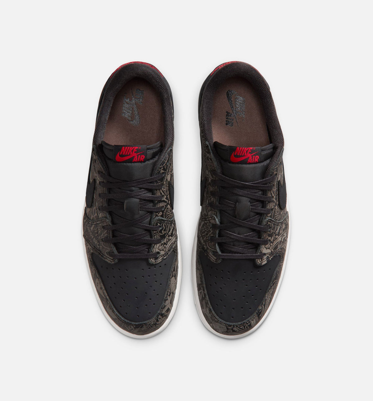 Air Jordan 1 Retro Low OG Laser – Men's Lifestyle Shoe | Black/Varsity Red/Summit White