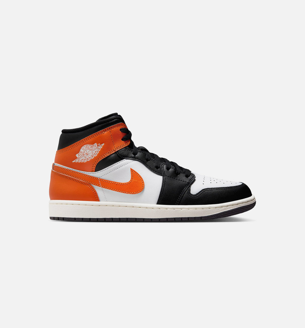 Air Jordan 1 Mid – Men's Lifestyle Shoe | Starfish/White/Sail/Black
