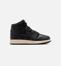 Air Jordan 1 Retro High OG Grade School – Black/Muslin