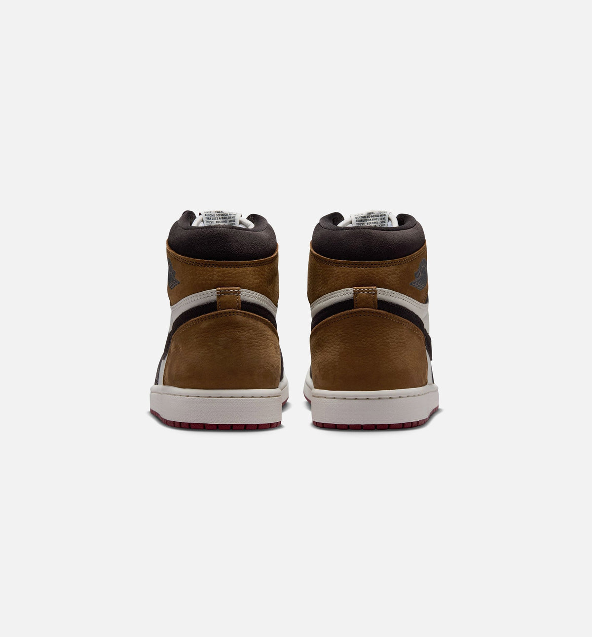 Air Jordan 1 Retro High OG Love Letter – Men's Lifestyle Shoe | Shadow Brown/Team Red/Light British Tan