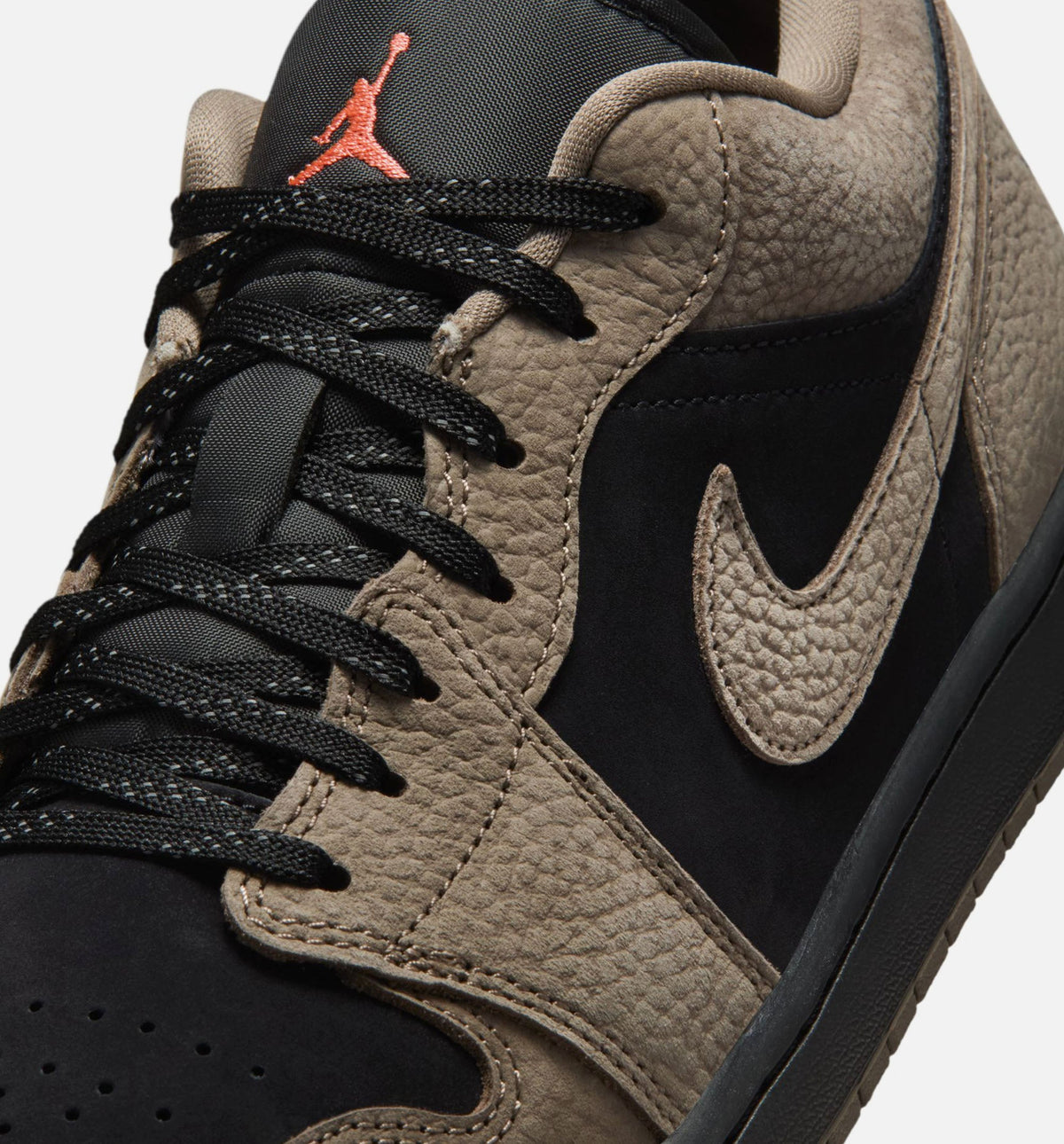 Air Jordan 1 Low SE – Men's Lifestyle Shoe | Black/Olive Grey/Light Wild Mango