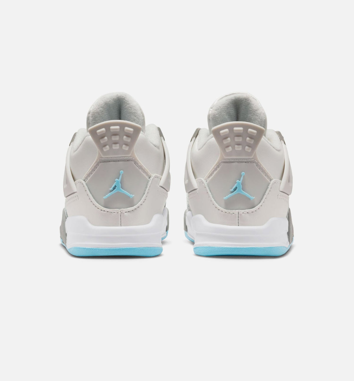 Air Jordan 4 Retro Blue Chill – Infant & Toddler Lifestyle Shoe | Photon Dust/Blue Chill/Flat Pewter/White/Blue Tint