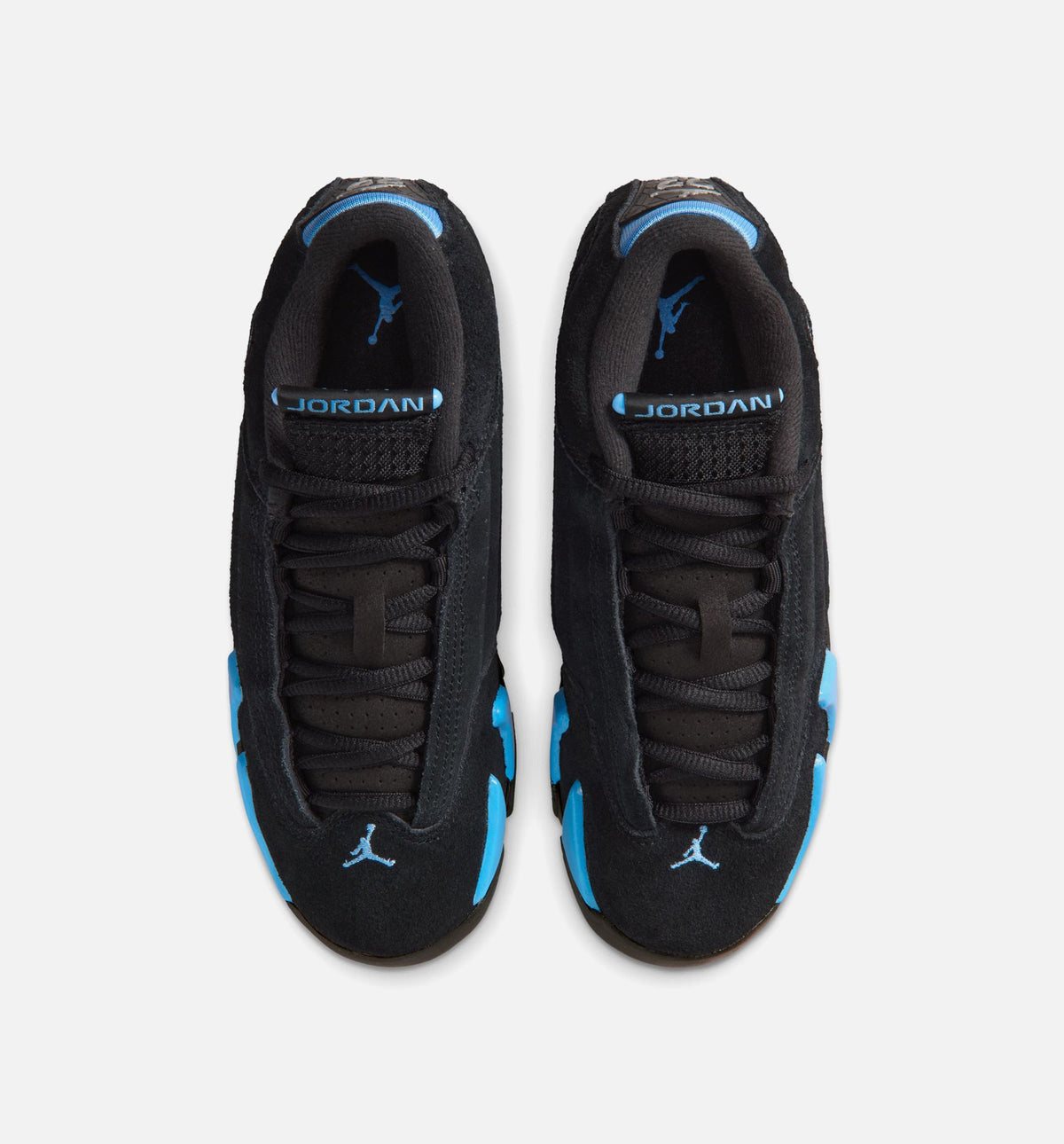 Air Jordan 14 Retro Black University Blue Grade School – Black/White/University Blue