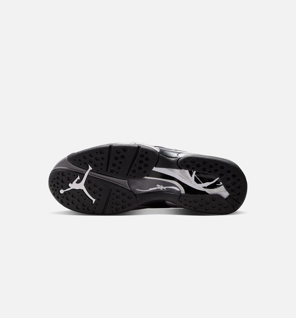 Air Jordan 8 Retro Chrome – Men's Lifestyle Shoe | Black/White/Light Graphite