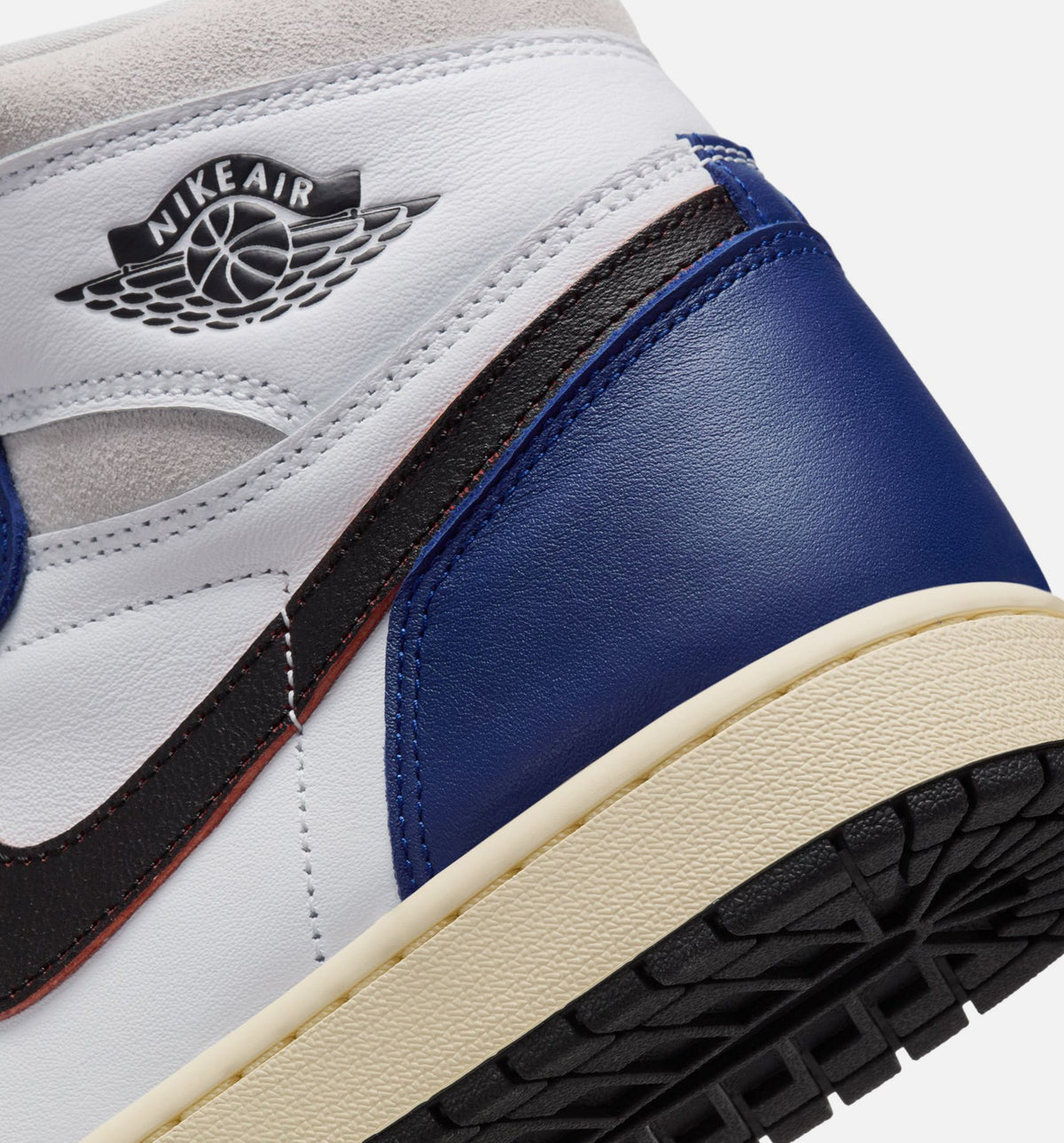 Air Jordan 1 Retro High OG Rare Air – Men's Lifestyle Shoe | White/Black/Neutral Grey/Deep Royal Blue