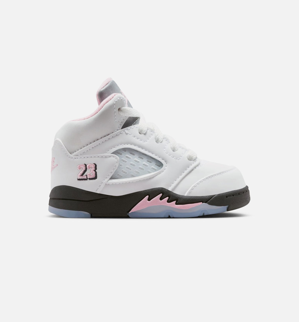 Air Jordan 5 Retro Medium Soft Pink – Infant & Toddler Lifestyle Shoe | White/Black/Medium Soft Pink