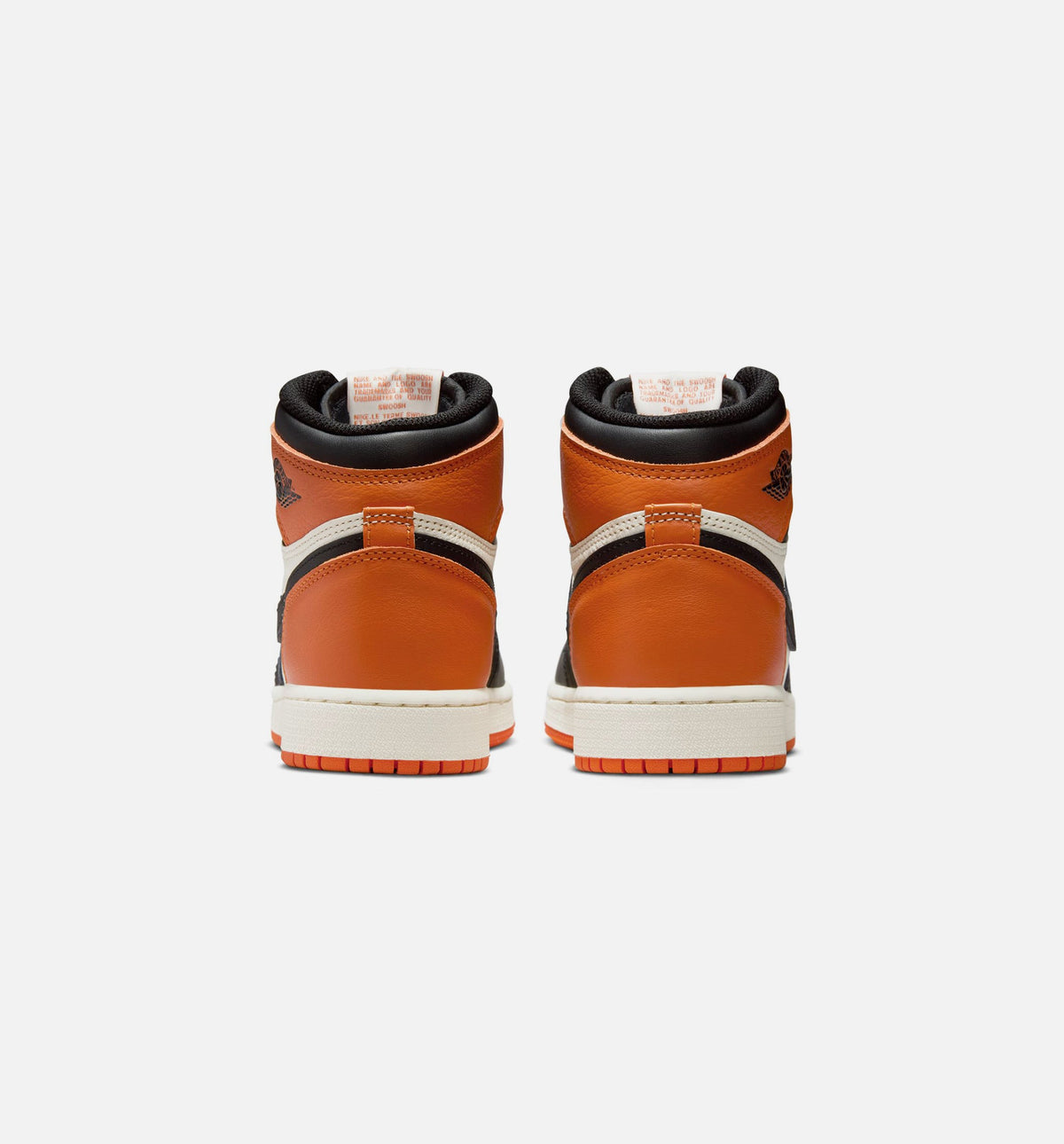 Air Jordan 1 Retro High OG Shattered Backboard Grade School – Black/Sail/Starfish