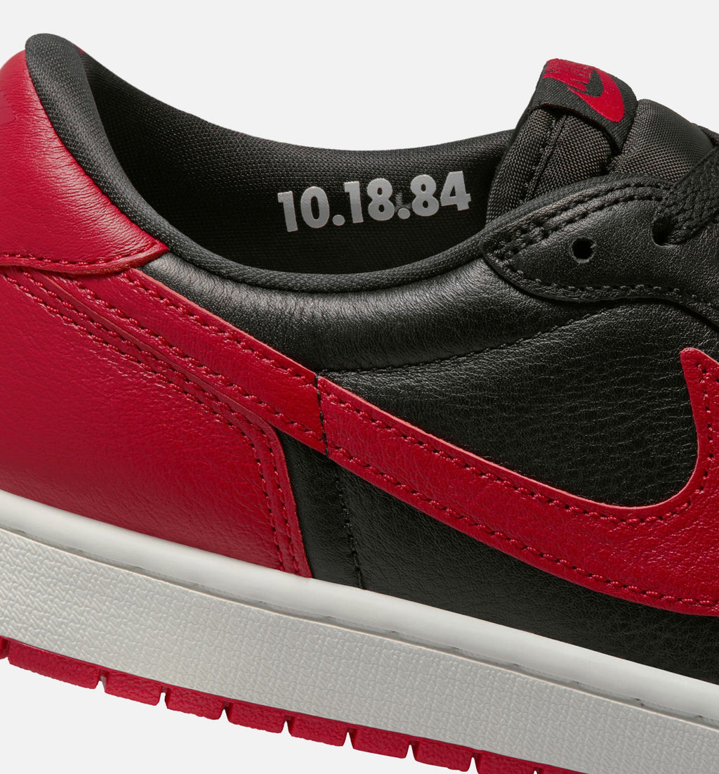 Air Jordan 1 Retro Low OG Banned – Men's Lifestyle Shoe | Black/Varsity Red/Summit White