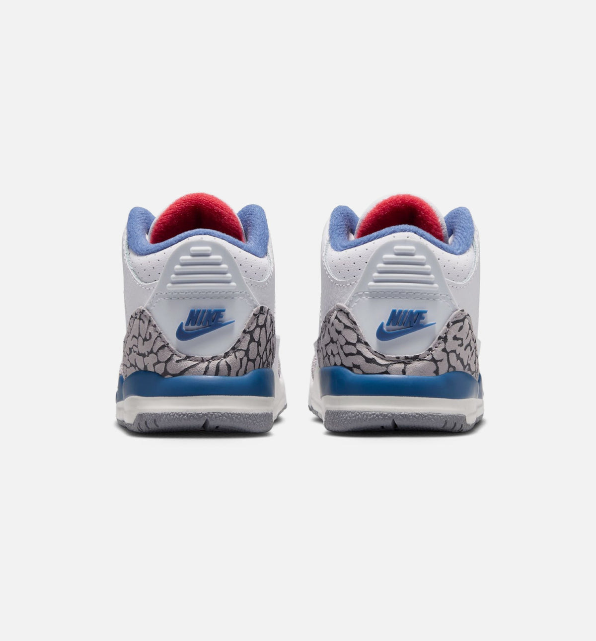 Air Jordan 3 Retro OG True Blue – Infant & Toddler Lifestyle Shoe | White/Fire Red/True Blue