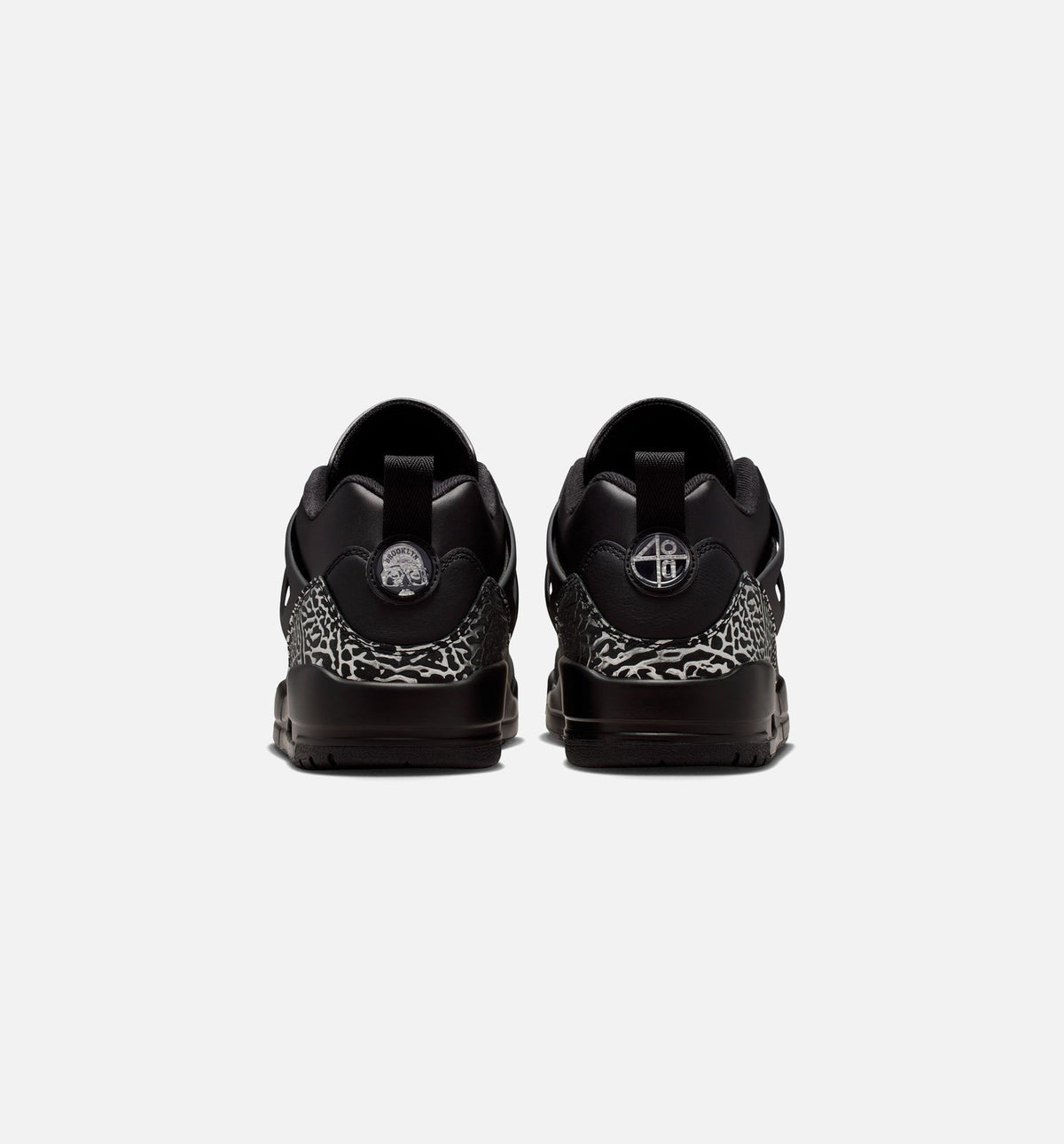 Jordan Spizike Low – Men's Basketball Shoe | Black/Metallic Silver