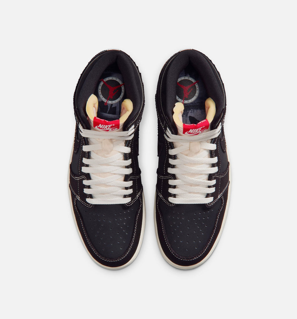 Air Jordan 1 Retro High OG Flight Club – Men's Lifestyle Shoe | Black/University Red/Sail/Gum Medium Brown