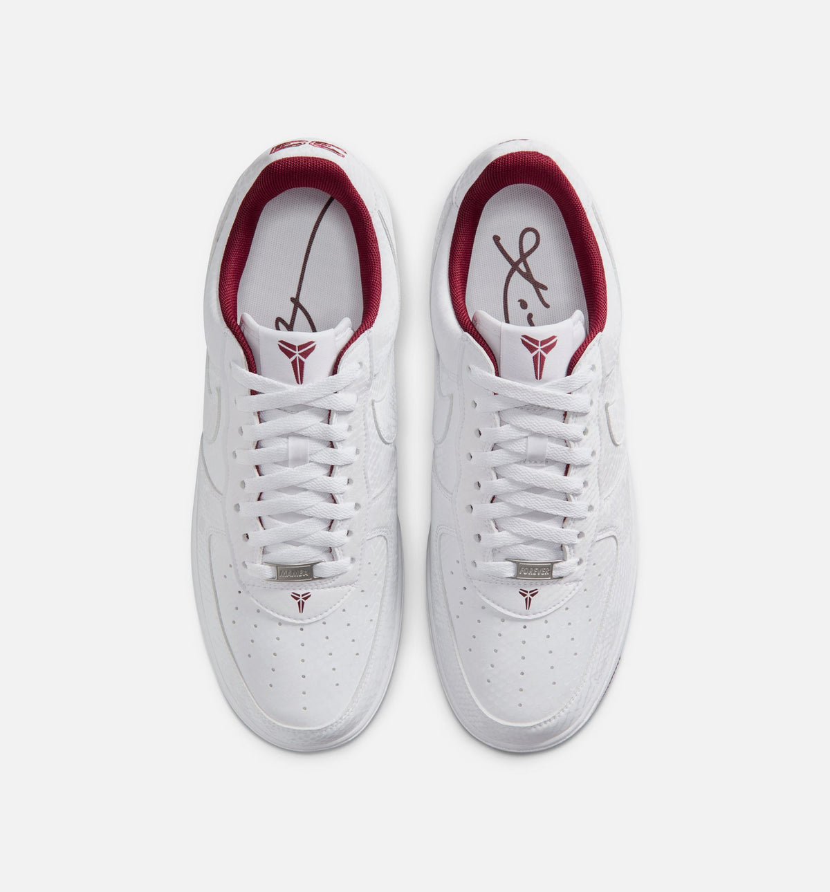 Nike Kobe Air Force 1 Low Merion – Men's Lifestyle Shoe | White/Team Red