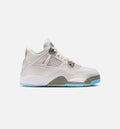 Air Jordan 4 Retro Blue Chill Preschool – Photon Dust/Blue Chill/Flat Pewter/White/Blue Tint