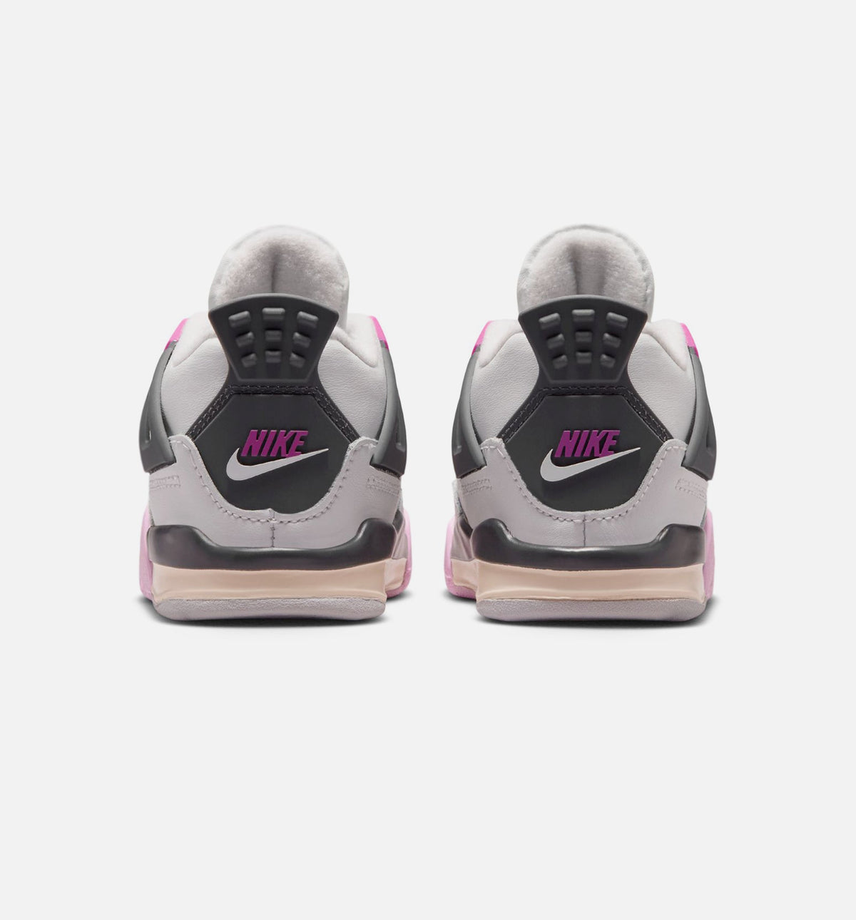 Air Jordan 4 Retro Comic – Infant & Toddler Lifestyle Shoe | Off White/Fire Pink/Anthracite