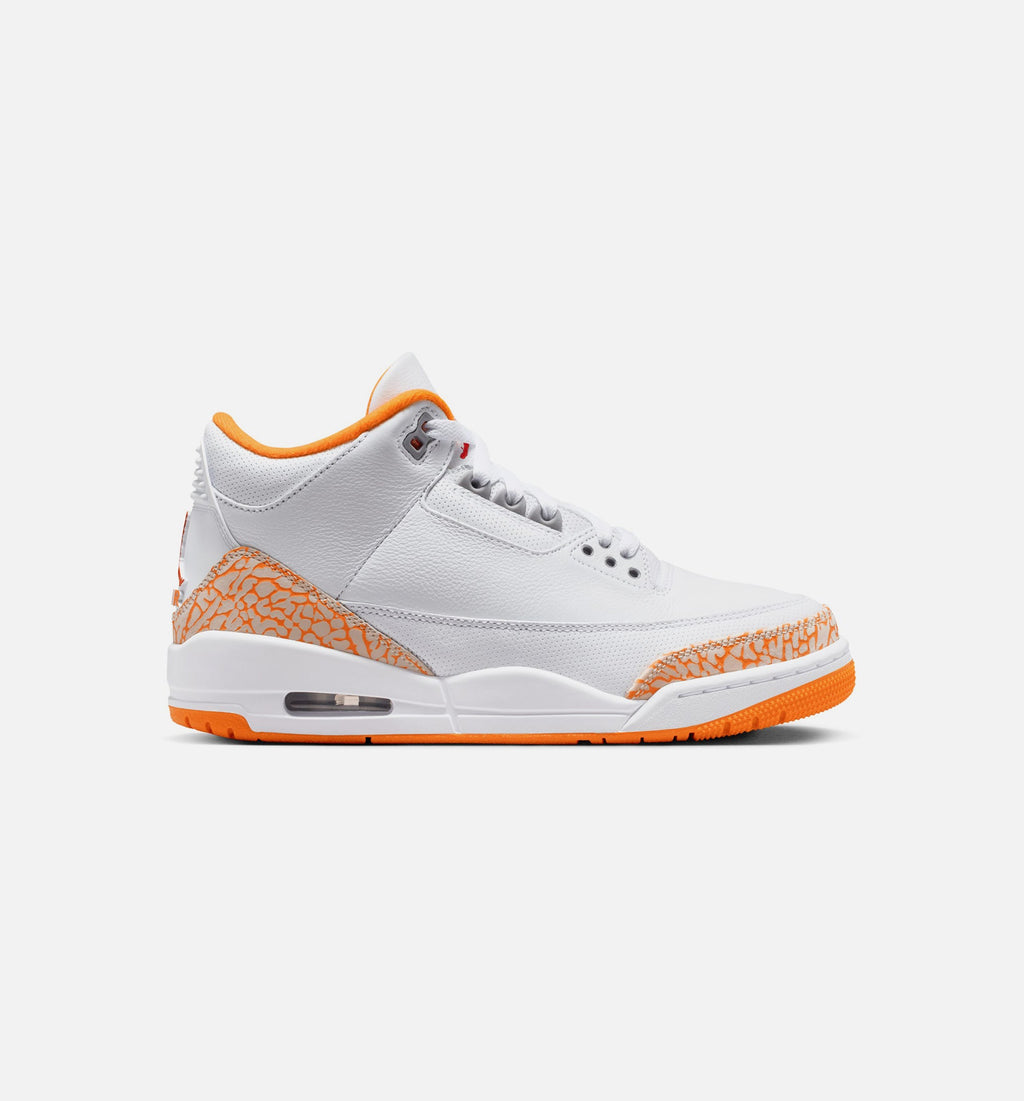 Air Jordan 3 Retro Orange Citrus – Women's Lifestyle Shoe | White/Multicolor