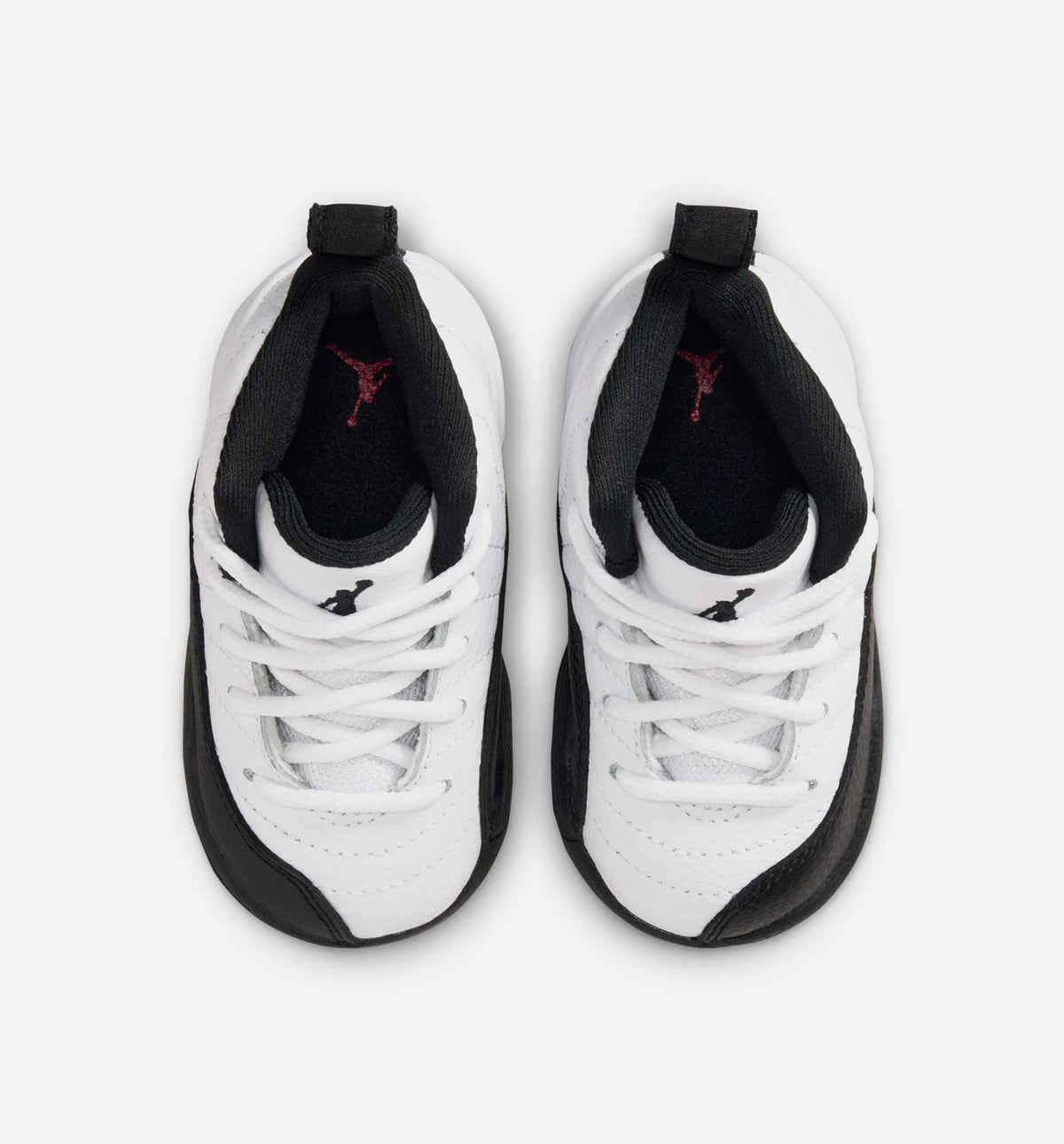 Air Jordan 12 Retro Taxi – Infant & Toddler Lifestyle Shoe | White/Black/Taxi