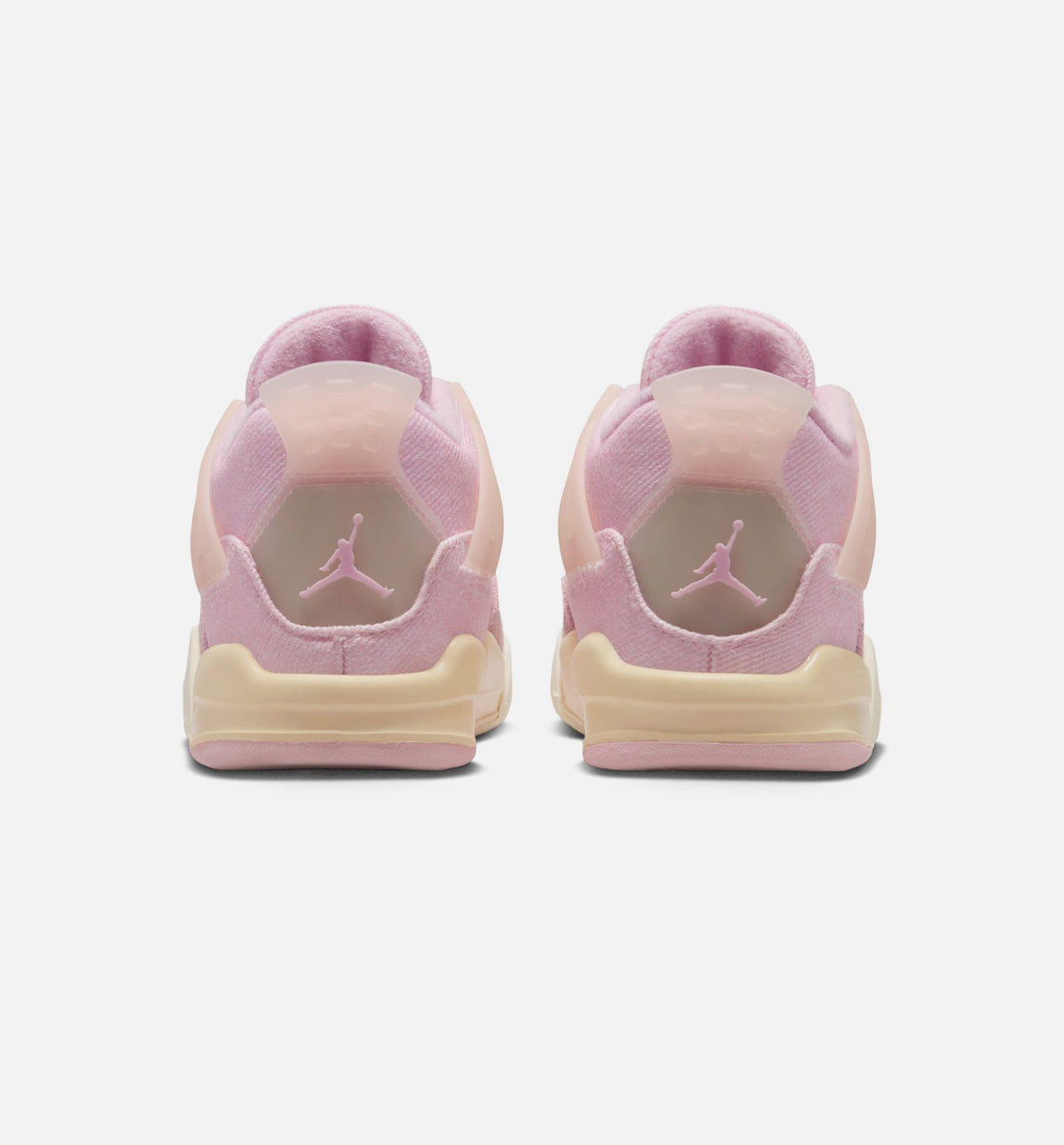 Air Jordan 4 Retro Pink Pearl & Iced Carmine – Infant & Toddler Lifestyle Shoe | Iced Carmine/Coconut Milk/Anthracite/Muslin/Pinksicle