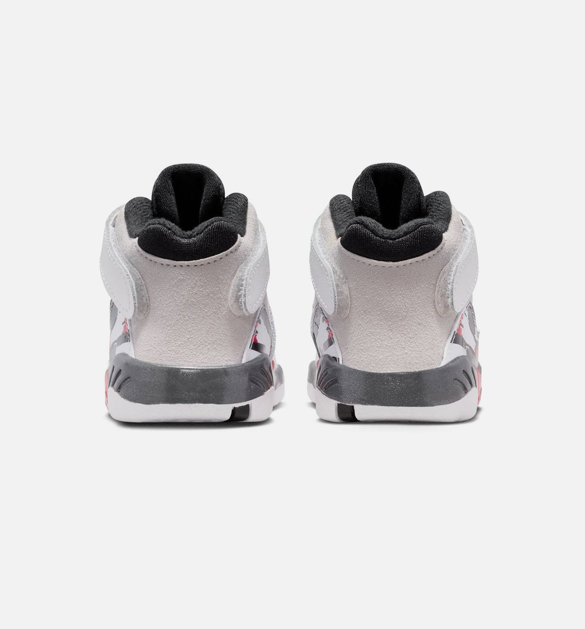 Air Jordan 8 Retro White and True Red – Infant & Toddler Lifestyle Shoe | White/Black/True Red