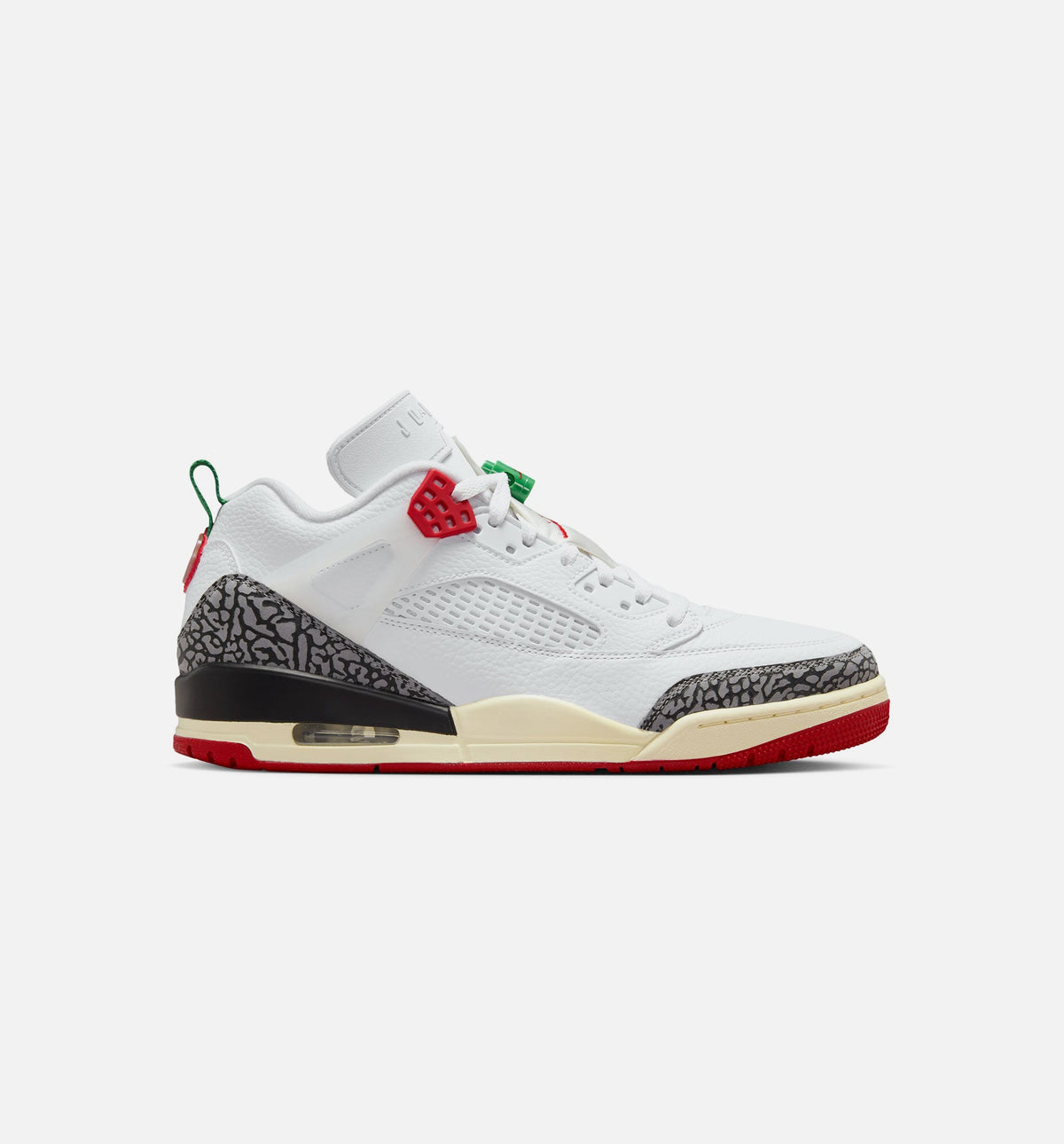 Jordan Spizike Low – Men's Lifestyle Shoe | White/Black/Sail/Varsity Red