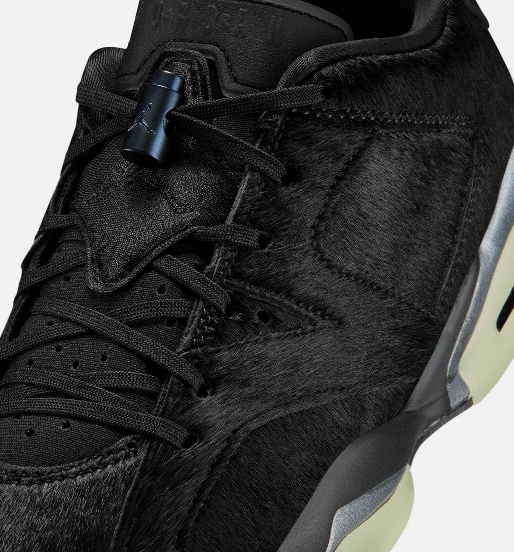 Air Jordan 6 Retro Low Blackout – Women's Lifestyle Shoe | Triple Black