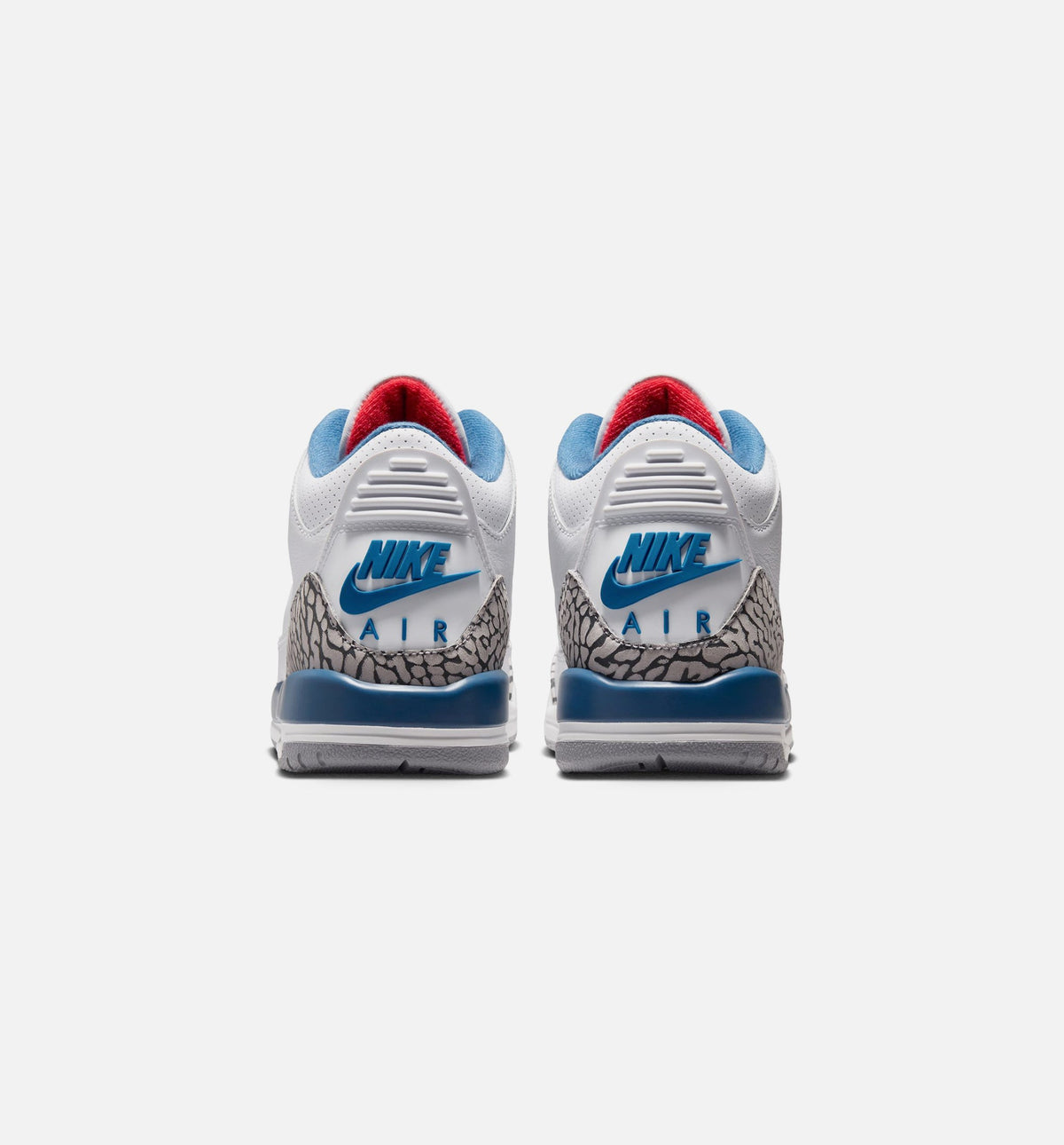 Air Jordan 3 Retro OG True Blue Grade School – White/Fire Red/True Blue