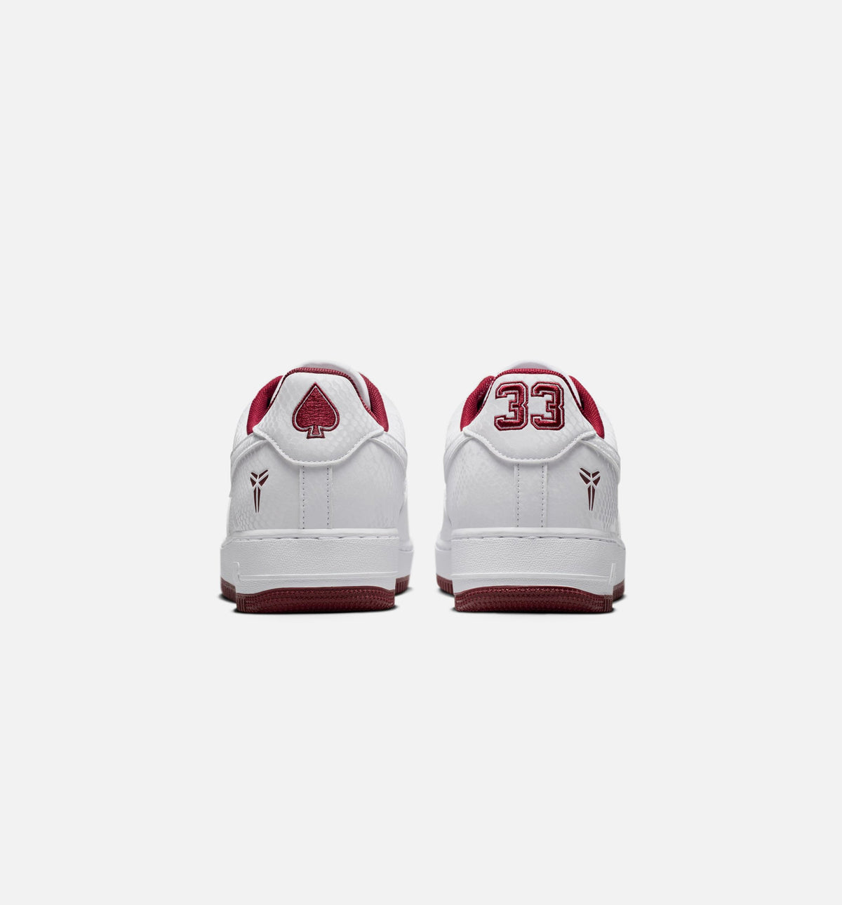 Nike Kobe Air Force 1 Low Merion – Men's Lifestyle Shoe | White/Team Red