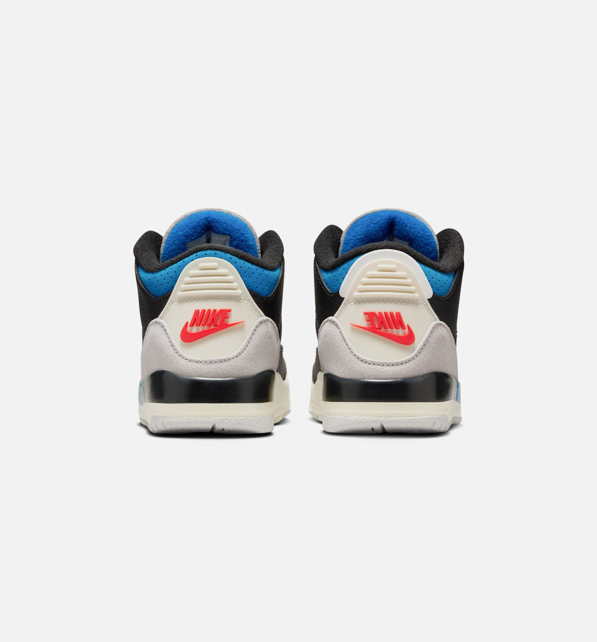 Air Jordan 3 Retro OG Rare Air Preschool – Black/Chile Red/Neutral Grey