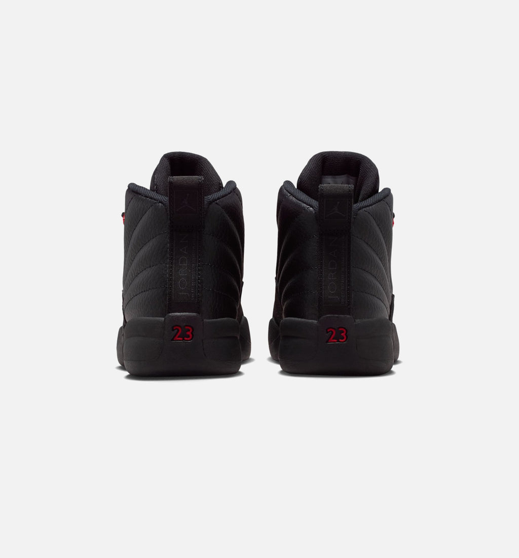 Air Jordan 12 Retro Bloodline Preschool – Black/Varsity Red