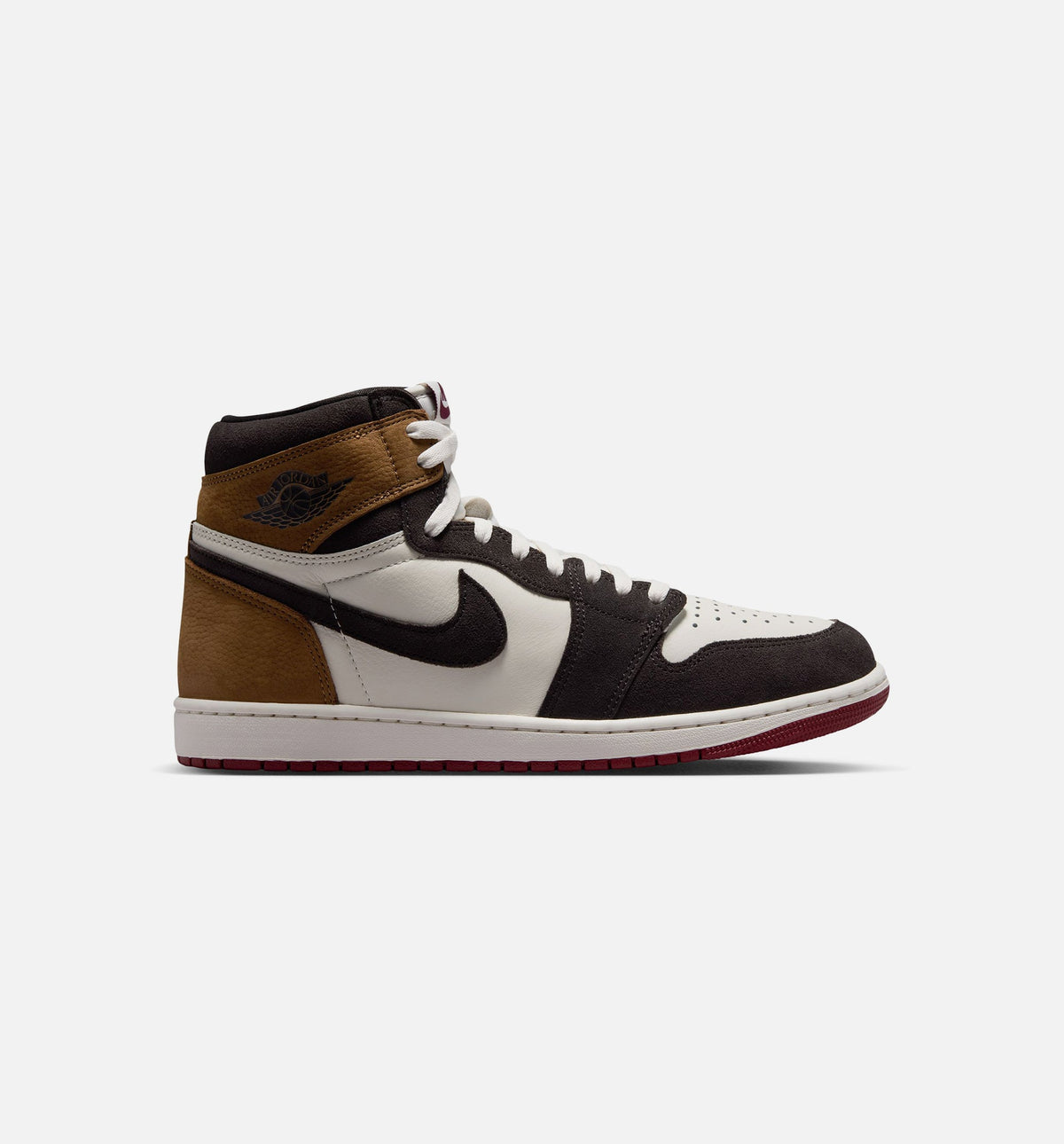 Air Jordan 1 Retro High OG Love Letter – Men's Lifestyle Shoe | Shadow Brown/Team Red/Light British Tan