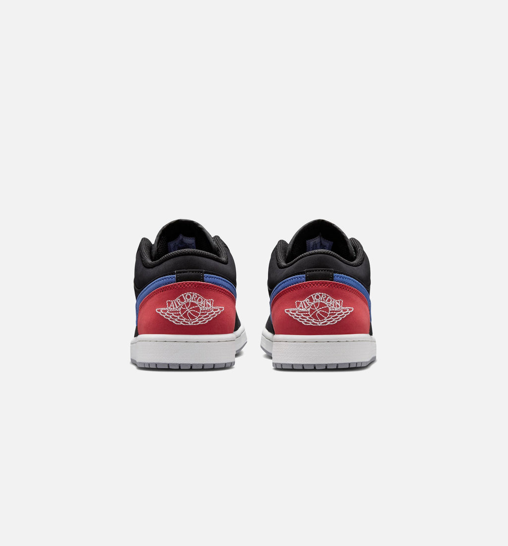 Air Jordan 1 Low – Men's Lifestyle Shoe | Black/Summit White/True Blue/Varsity Red