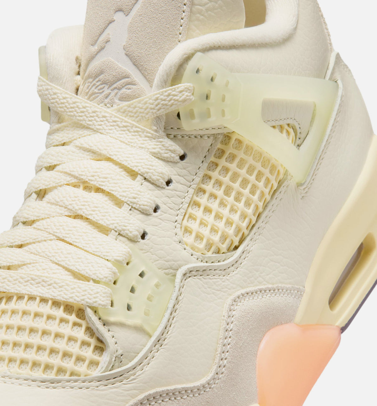 Air Jordan 4 Retro Birds of Paradise – Women's Lifestyle Shoe | Coconut Milk/Metallic Gold/Muslin/Bright Mango/Sundial/Black