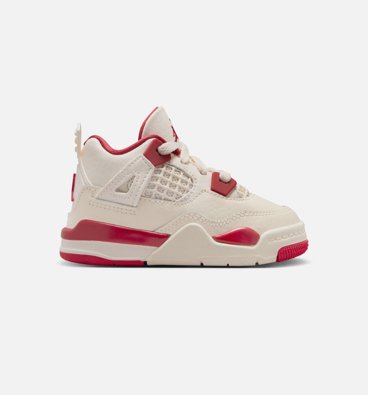 Air Jordan 4 Retro Valentine’s Day – Infant & Toddler Lifestyle Shoe | Pale Ivory/Sierra Red/Tough Red