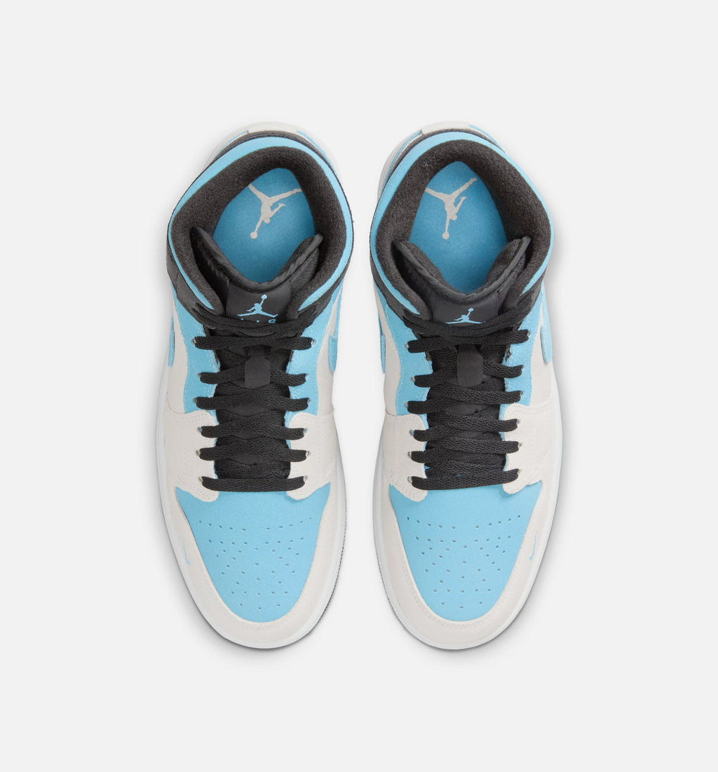 Air Jordan 1 Mid SE – Men's Lifestyle Shoe | Summit White/Blue Chill/Black
