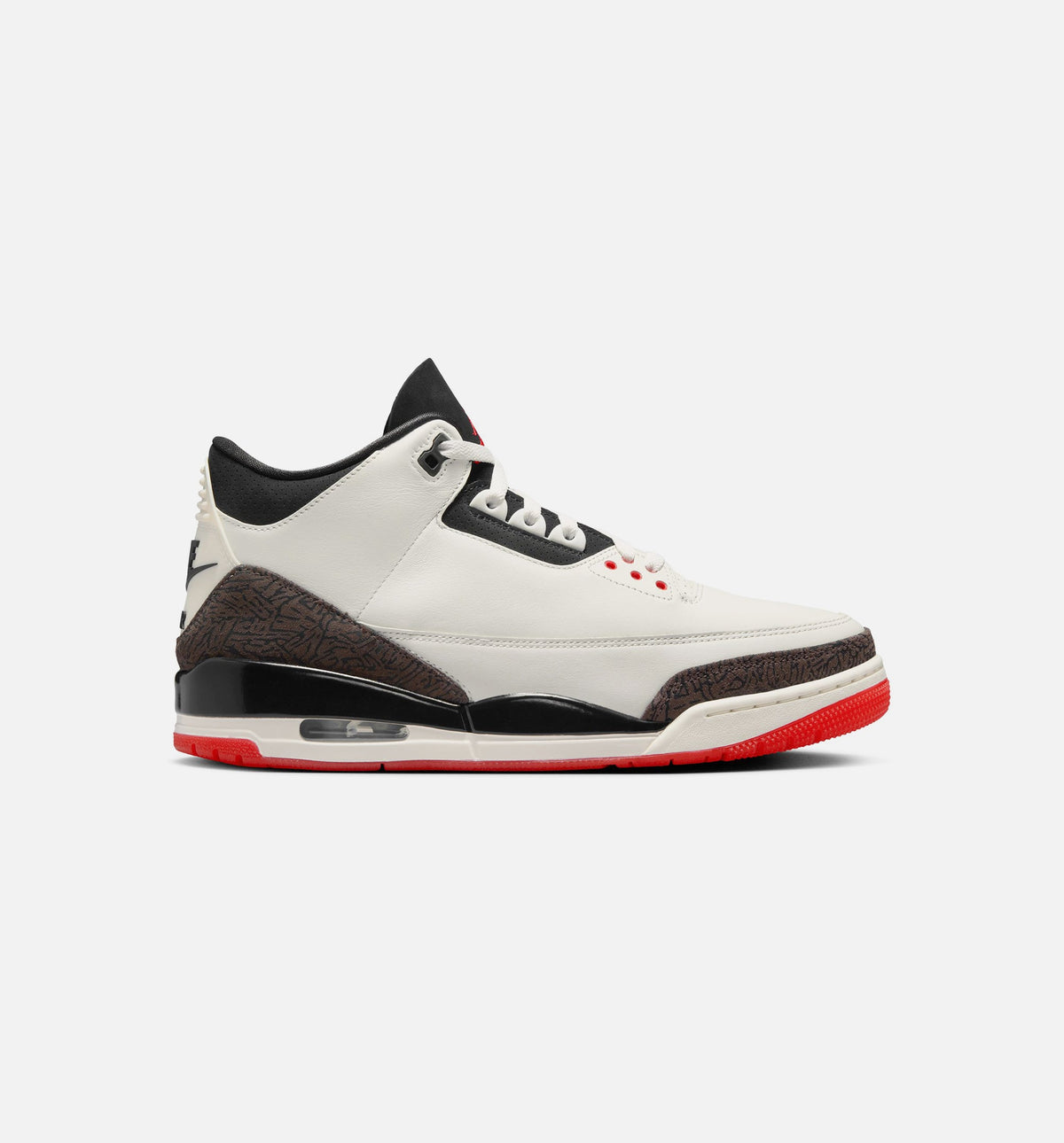 Air Jordan 3 Retro Sail & University Red – Men's Lifestyle Shoe | Sail/Black/University Red/Pale Ivory