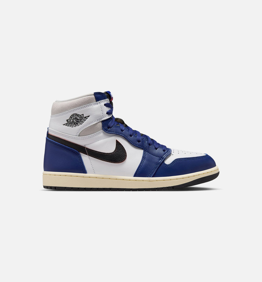 Air Jordan 1 Retro High OG Rare Air – Men's Lifestyle Shoe | White/Black/Neutral Grey/Deep Royal Blue